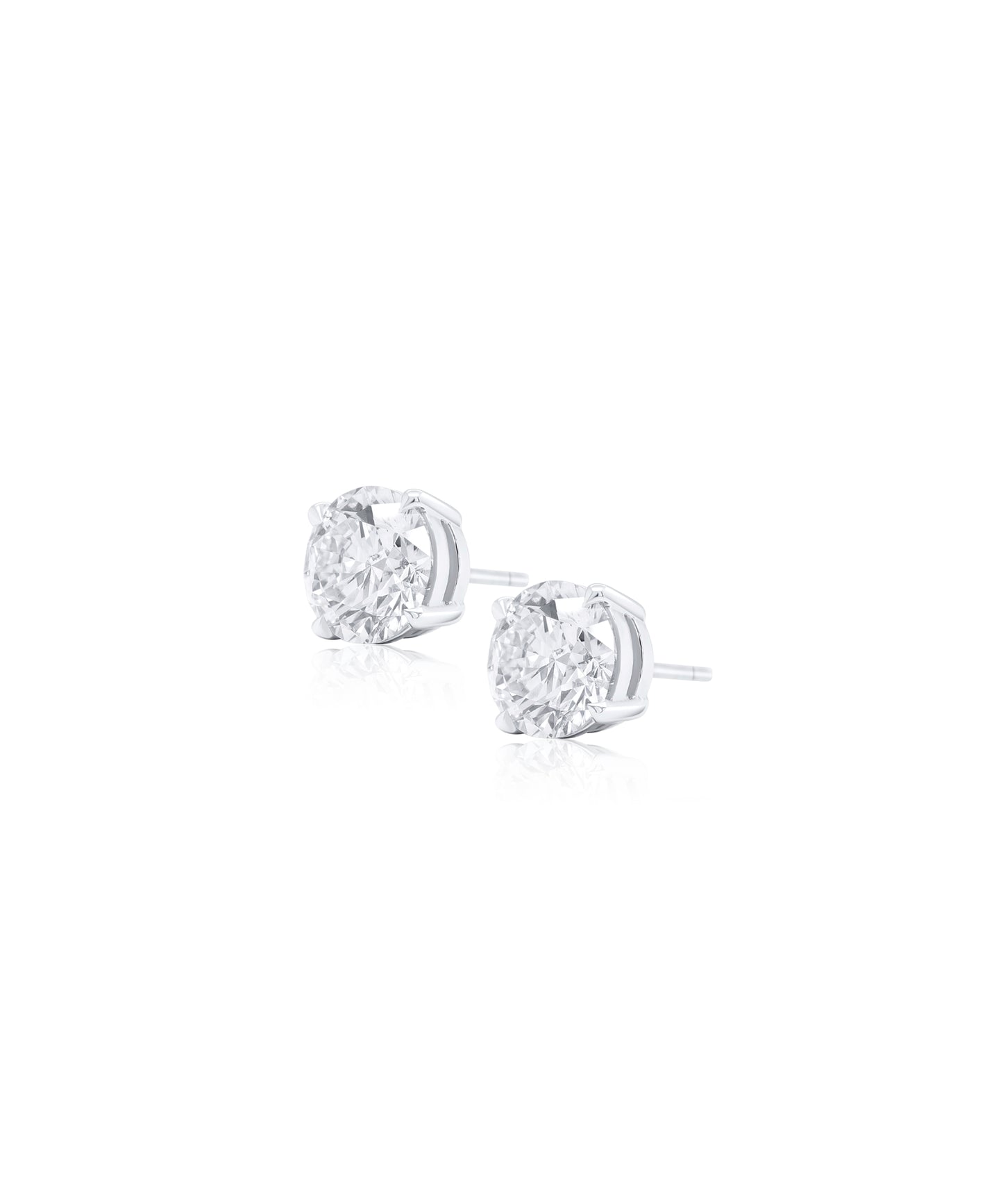 1.50ctw Four Prong Diamond Studs