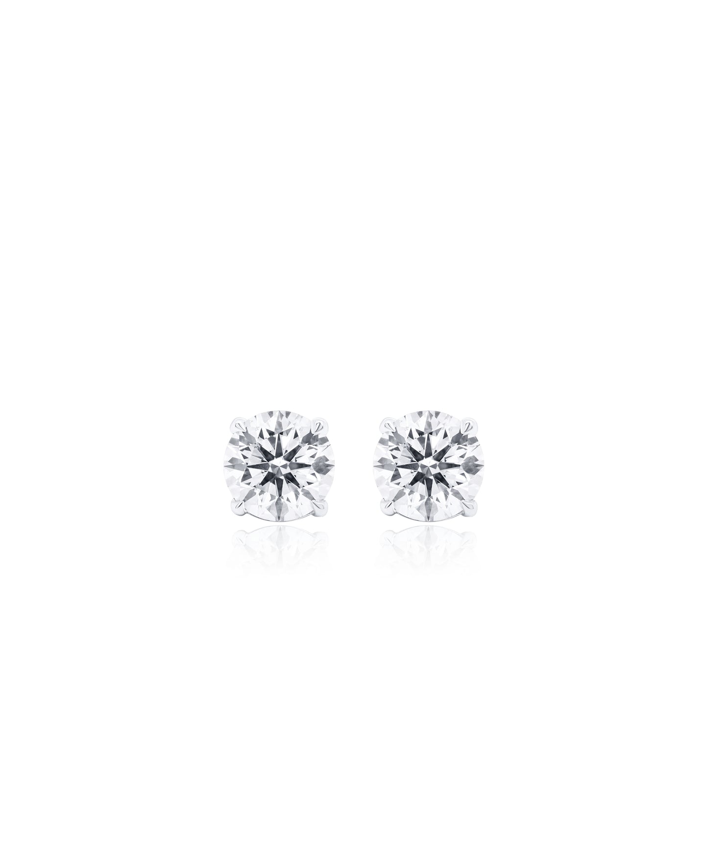 1.50ctw Four Prong Diamond Studs