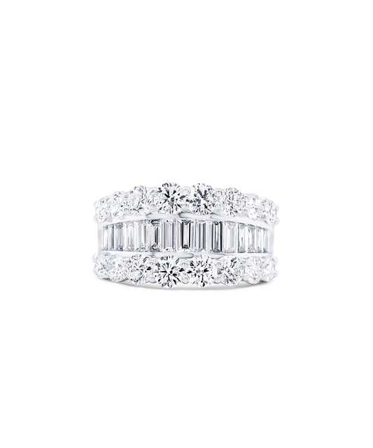 Luxe Layers 3.15ctw Diamond Band