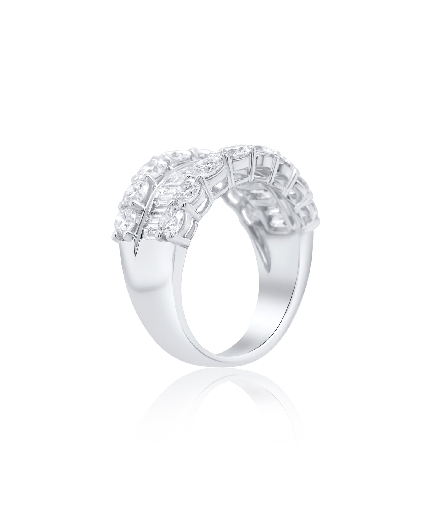 Luxe Layers 3.15ctw Diamond Band