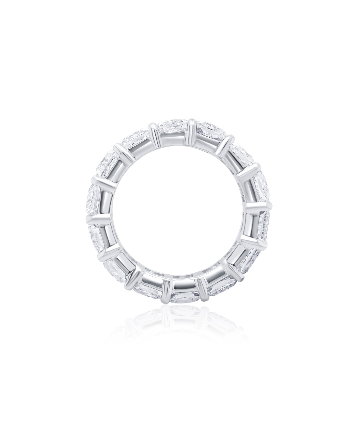 Cushion Cut Diamond Eternity Band