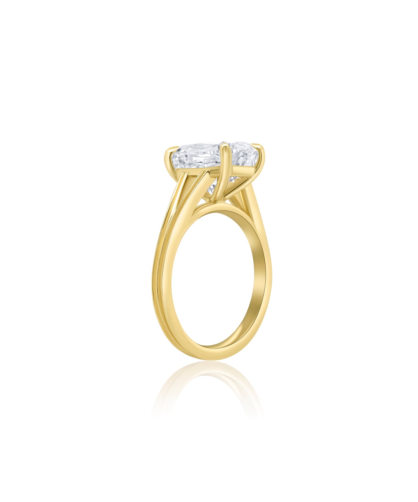 Criss Cross Cut with Split Shank Band