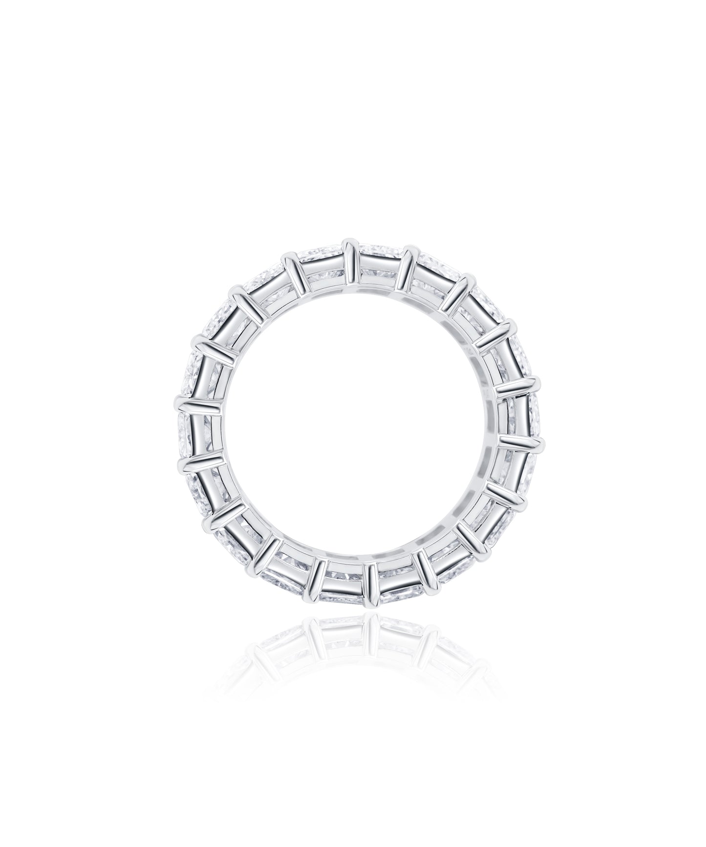 Radiant Cut Eternity Band