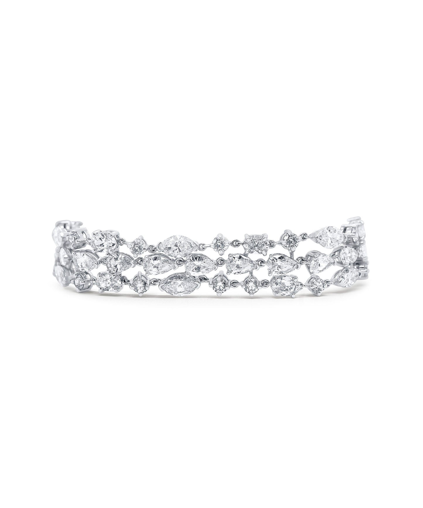 Pear Multi-Cut Bracelet