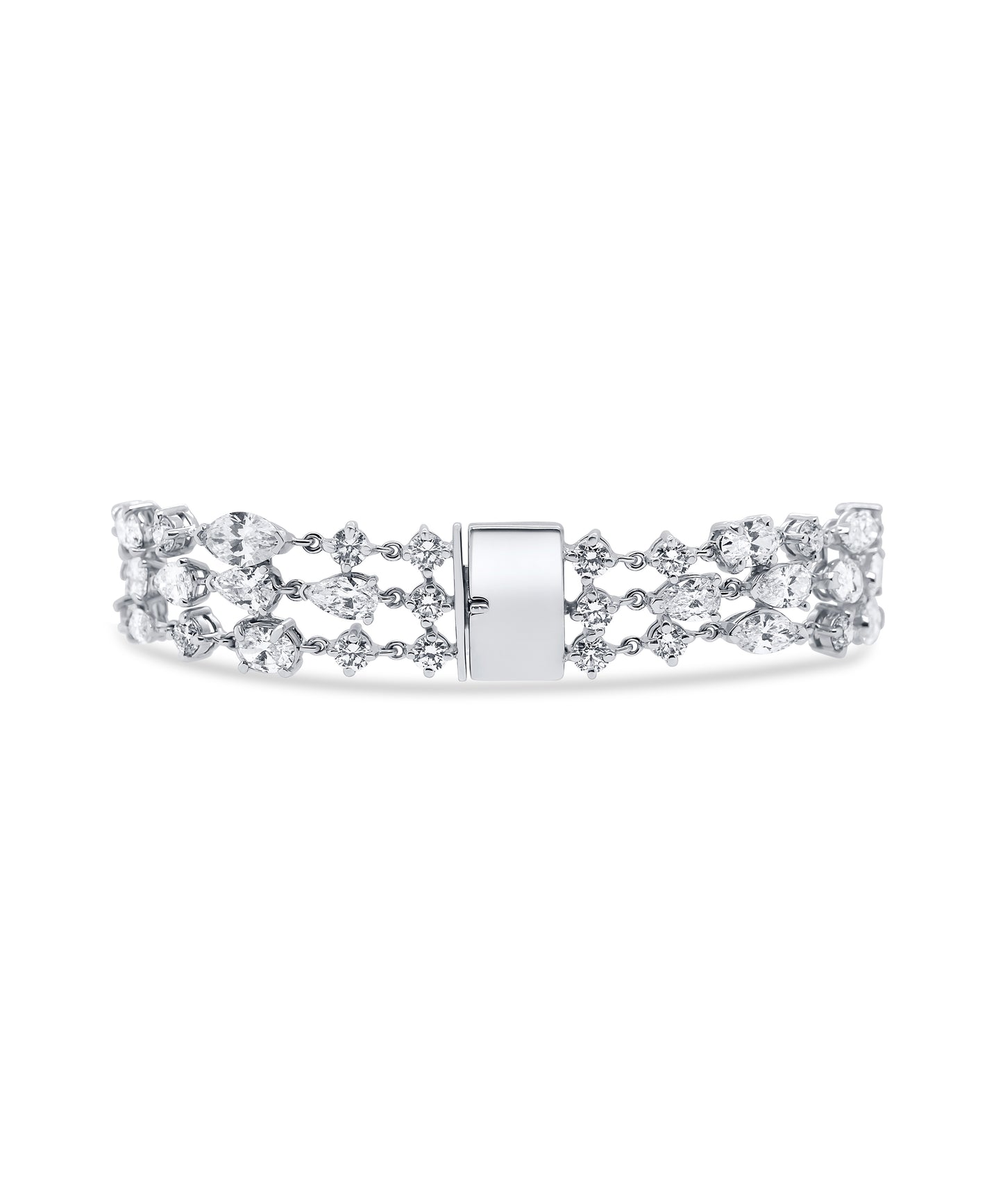 Pear Multi-Cut Bracelet