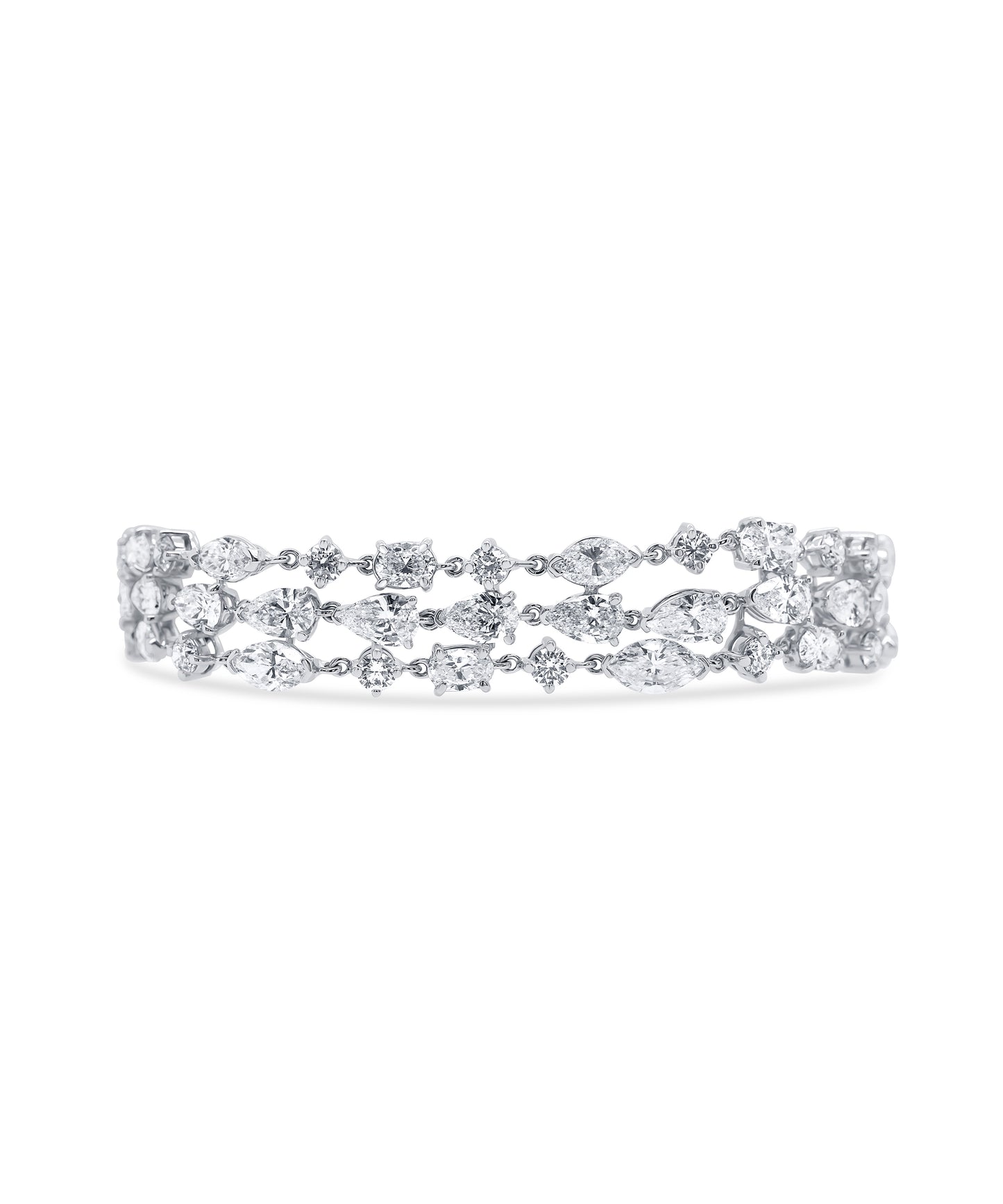 Pear Multi-Cut Bracelet
