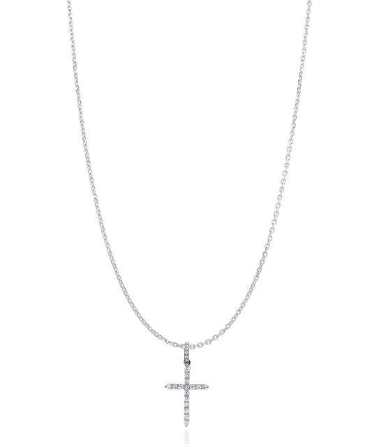 0.23ctw Cross Pendant