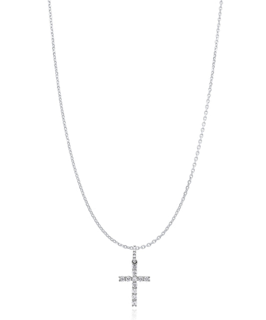 0.21ctw Cross Pendant