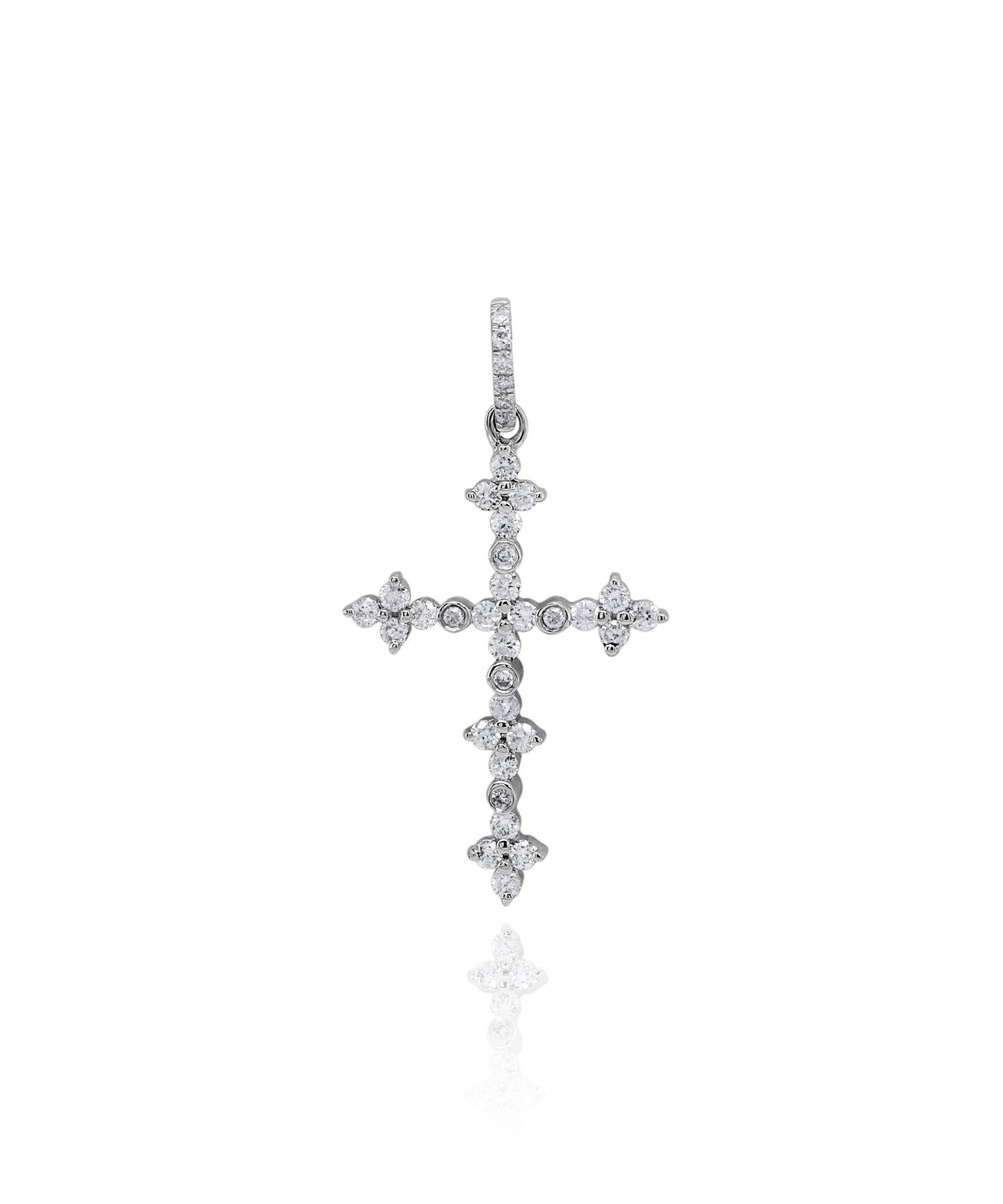 0.17ctw Cross Pendant