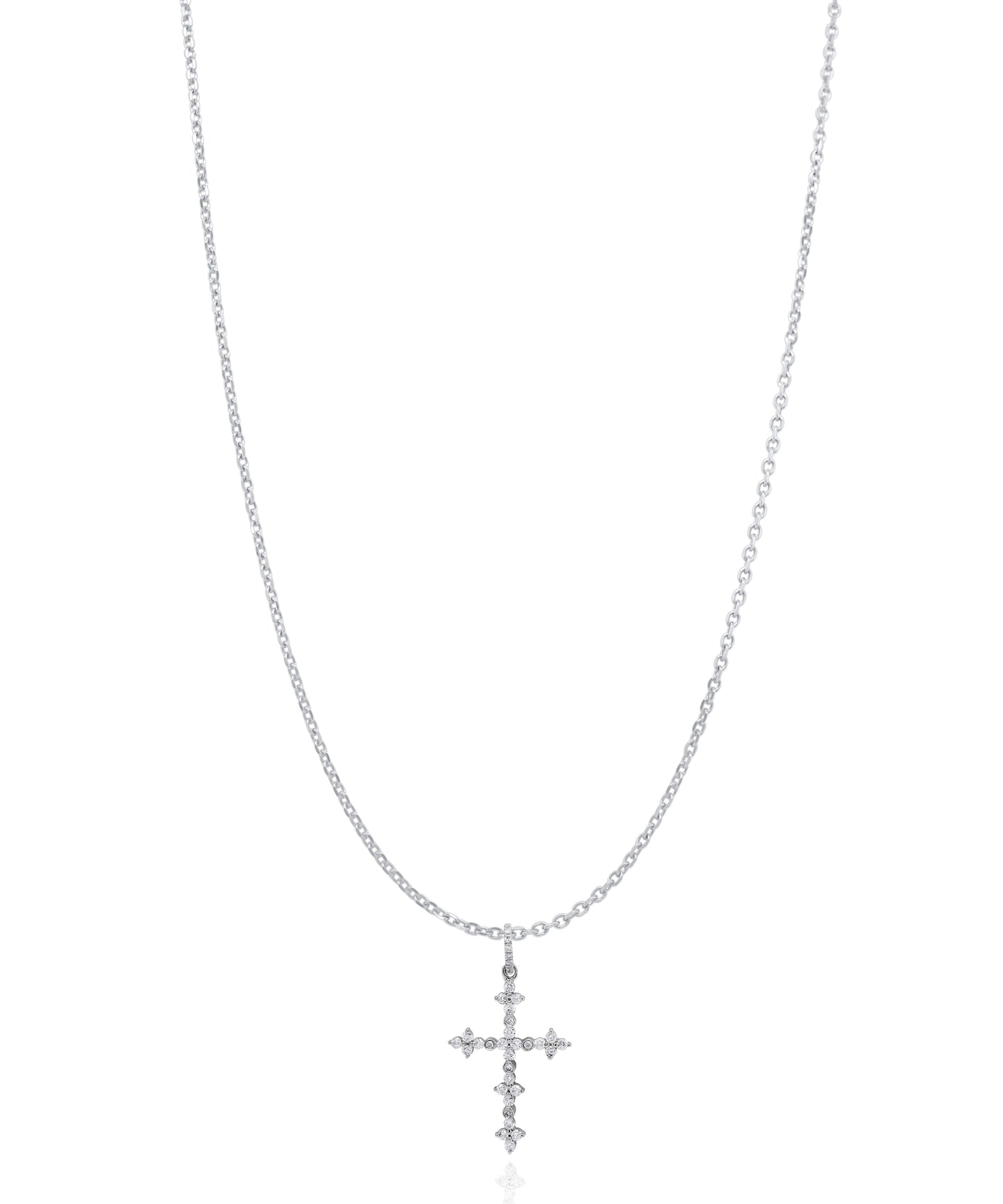 0.17ctw Cross Pendant