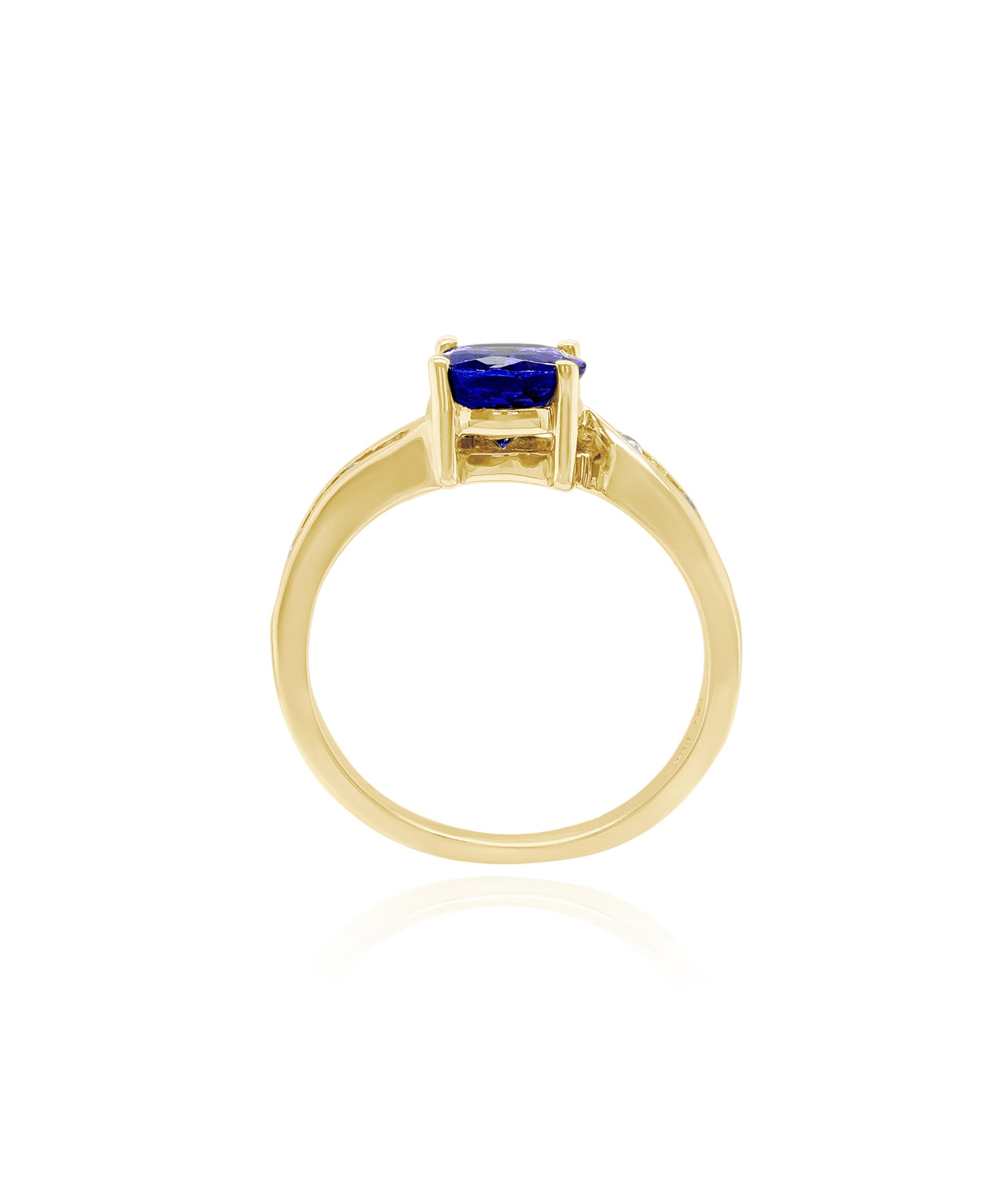 Tanzanite Wave Ring