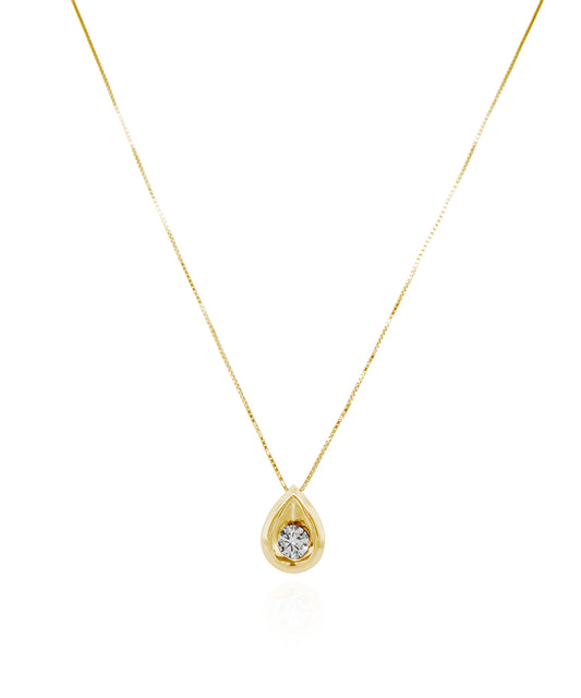 Diamond Drop Necklace