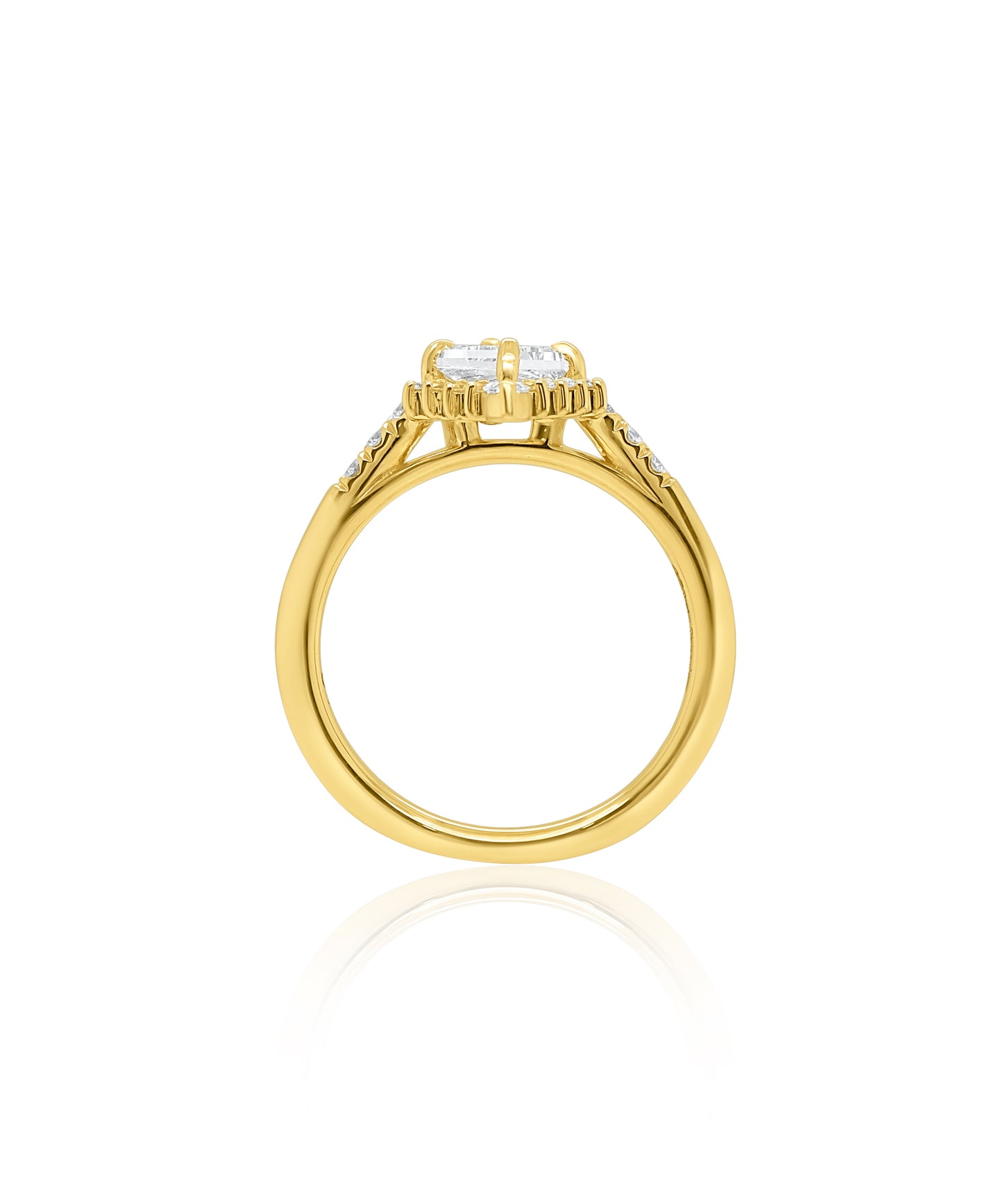 Elongated Kite Cut with Marquise Diamond