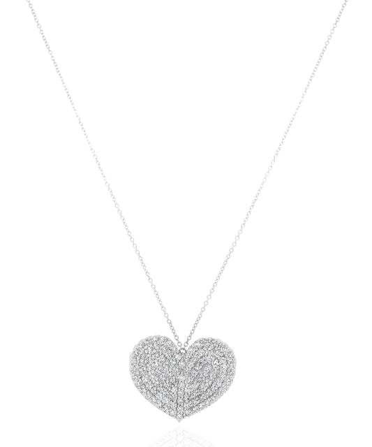 Shimmering Heart Necklace