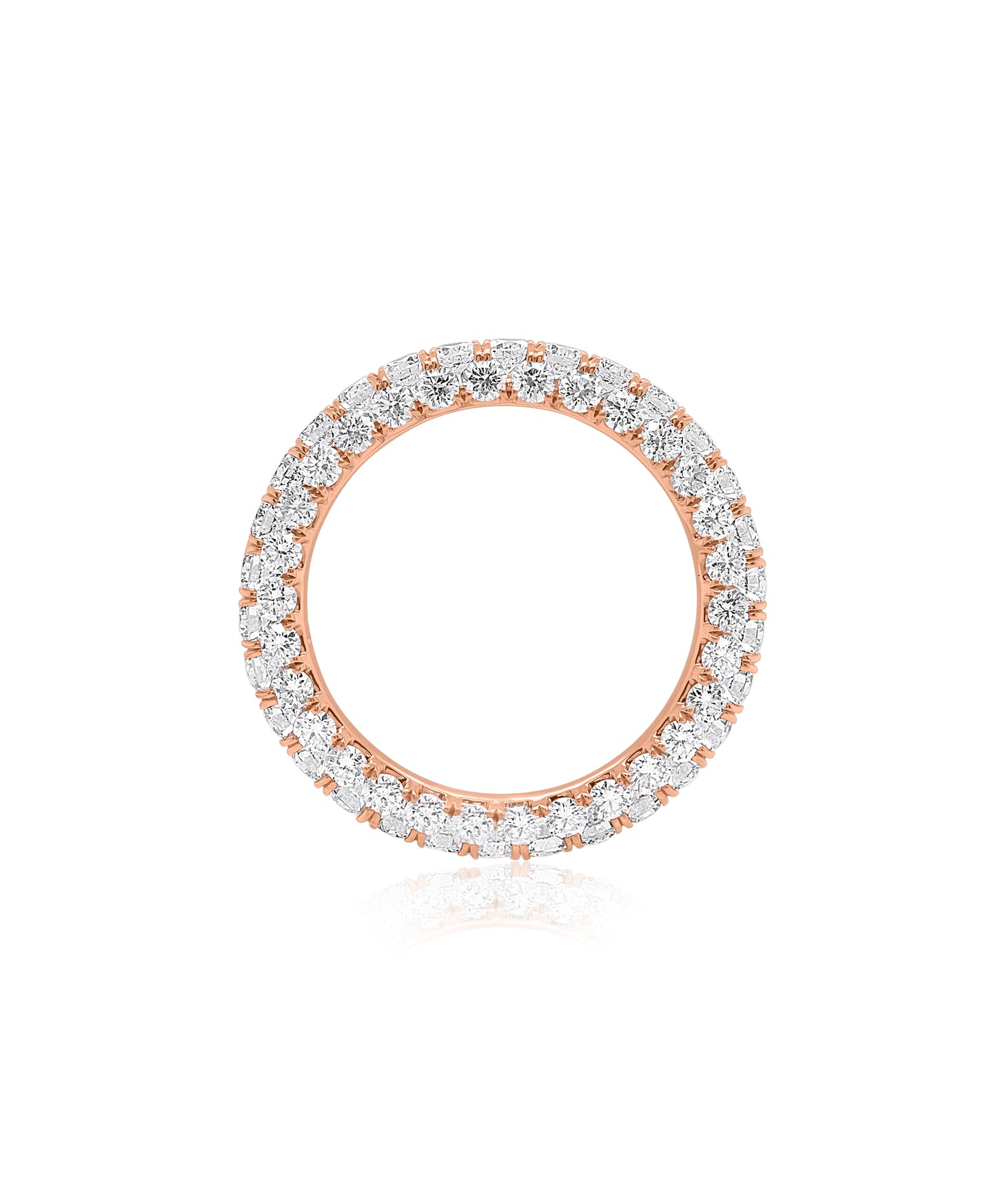 Shine Bright Rose Gold Diamond Band
