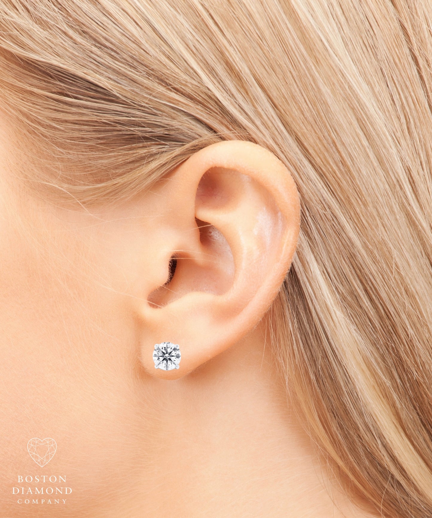 2.00ctw Four Prong Diamond Studs