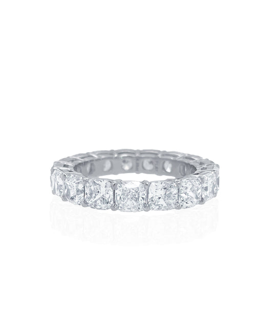 6.20ctw Cushion Eternity Band