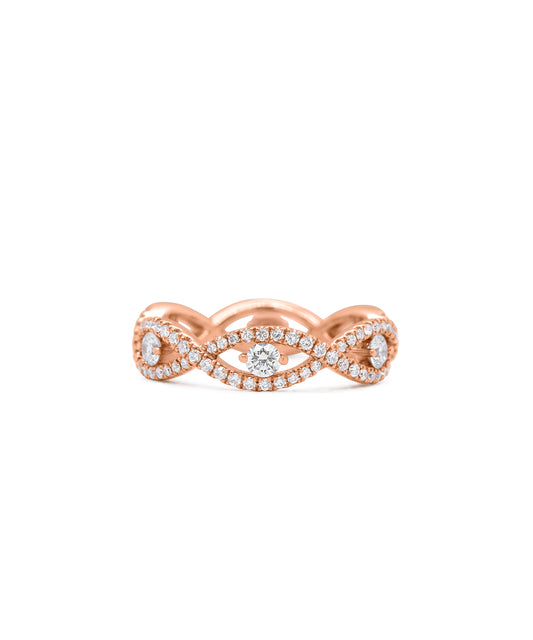 Woven Diamond Band
