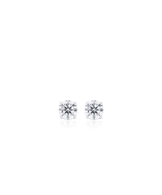 0.75ctw Four Prong Diamond Studs