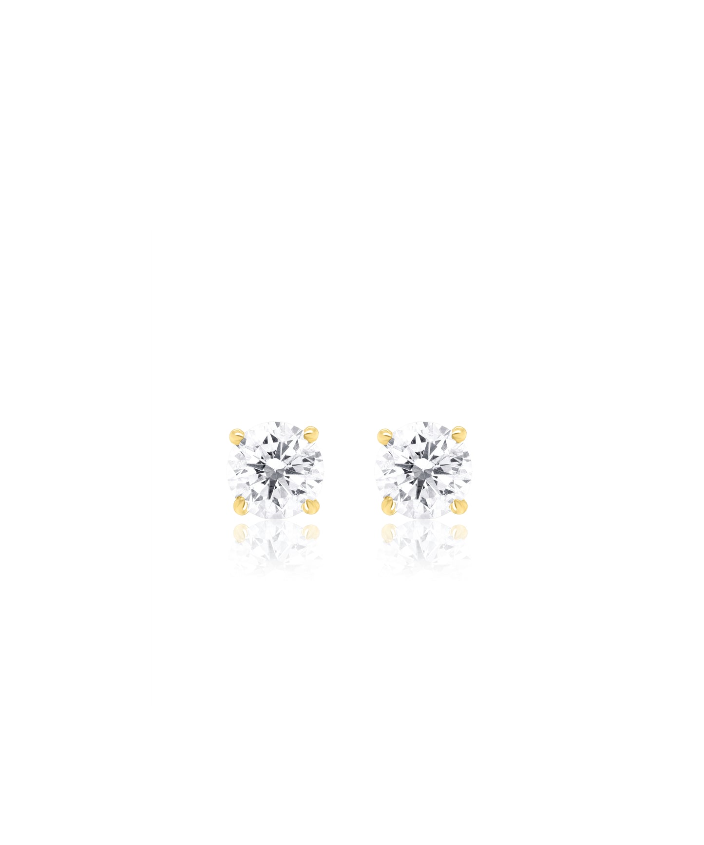 1.00ctw Four Prong Martini Diamond Studs