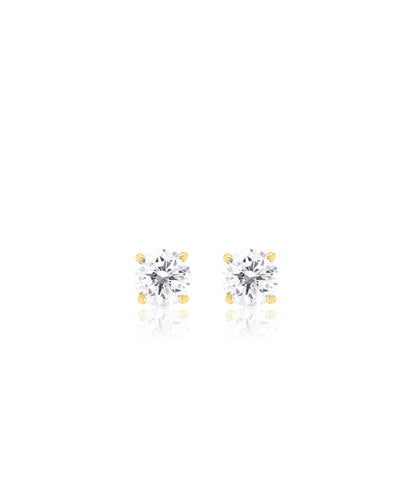 1.00ctw Four Prong Martini Diamond Studs