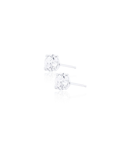 1.25ctw Four Prong Martini Diamond Studs