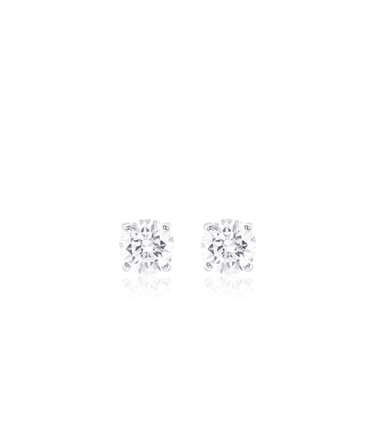 1.25ctw Four Prong Martini Diamond Studs