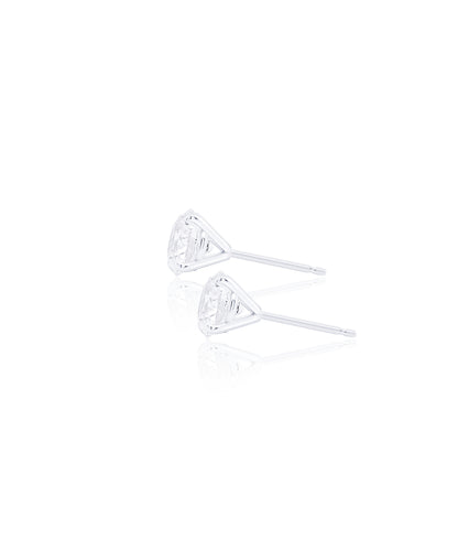 1.25ctw Four Prong Martini Diamond Studs