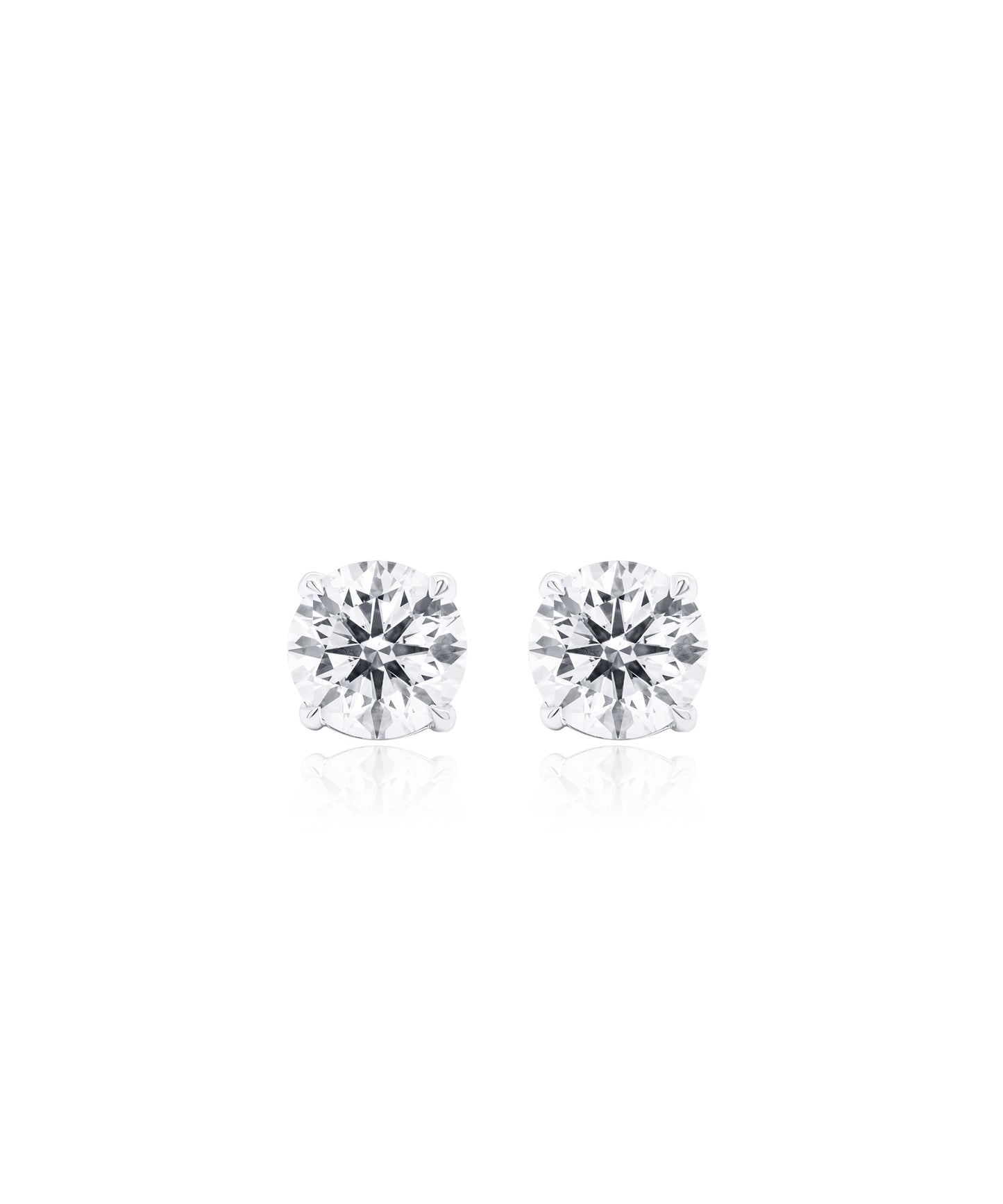 2.00ctw Four Prong Diamond Studs