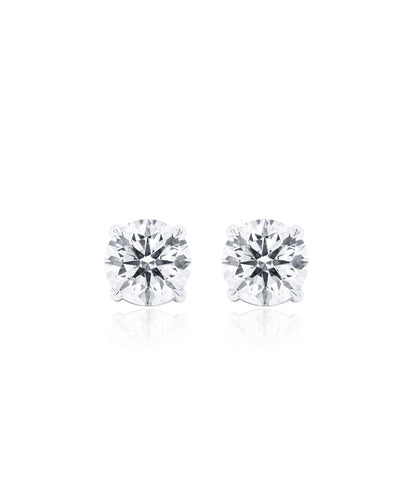 3.00ctw Four Prong Diamond Studs