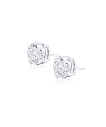 3.00ctw Four Prong Diamond Studs