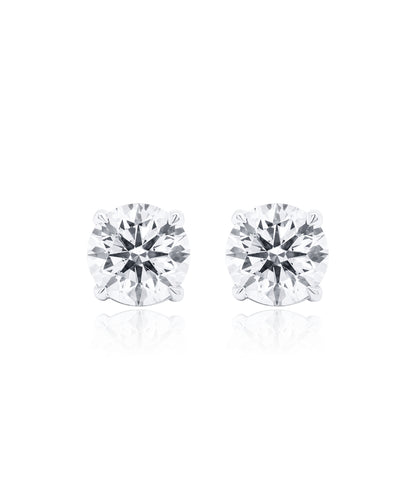 4.00ctw Four Prong Diamond Studs