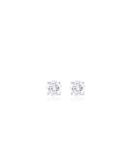 .80ctw Four Prong Martini Diamond Studs