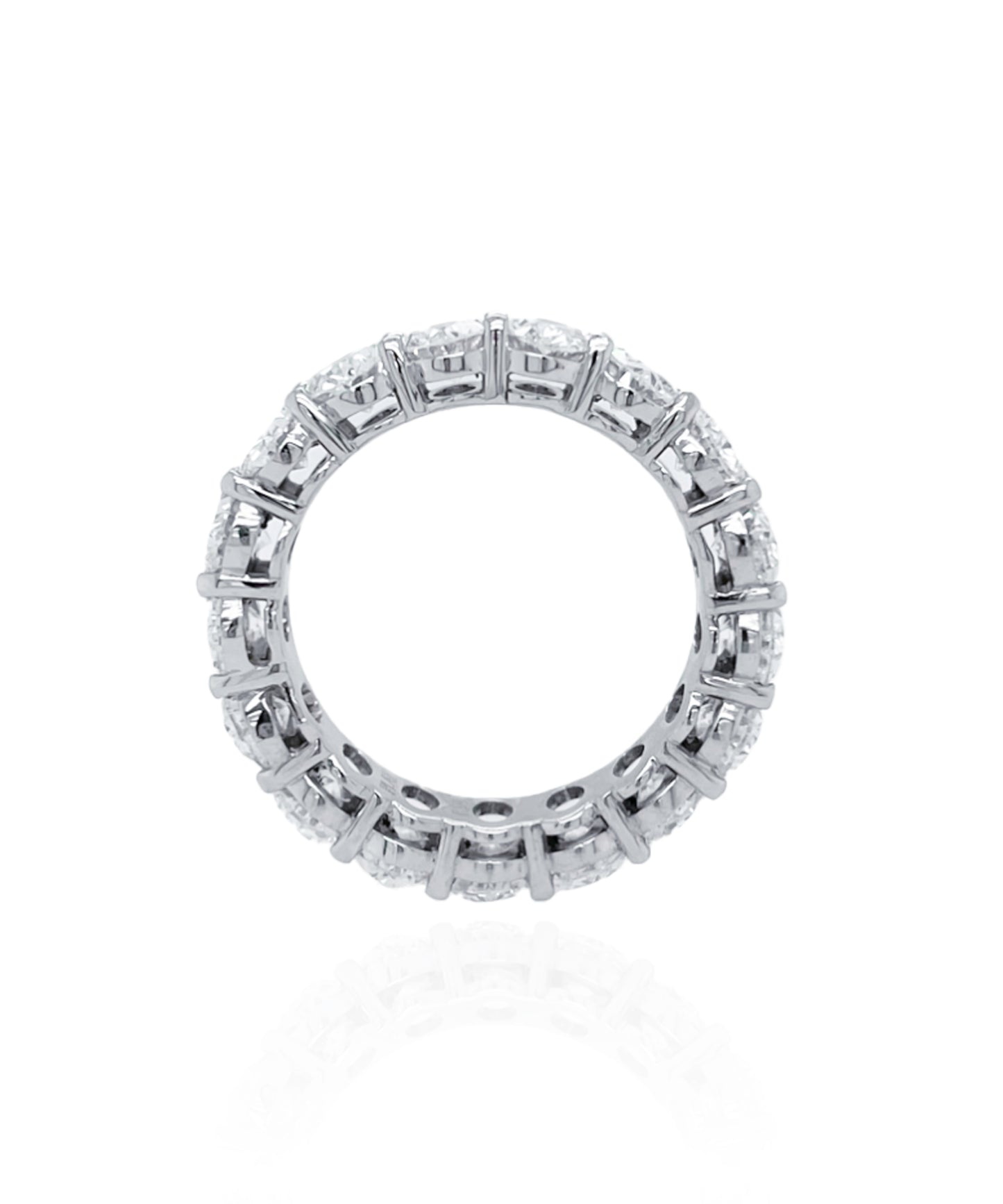 6.94ctw Oval Eternity Band
