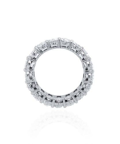 6.94ctw Oval Eternity Band