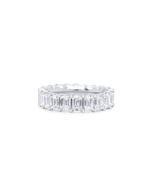 Linear Luxe Diamond Eternity Band