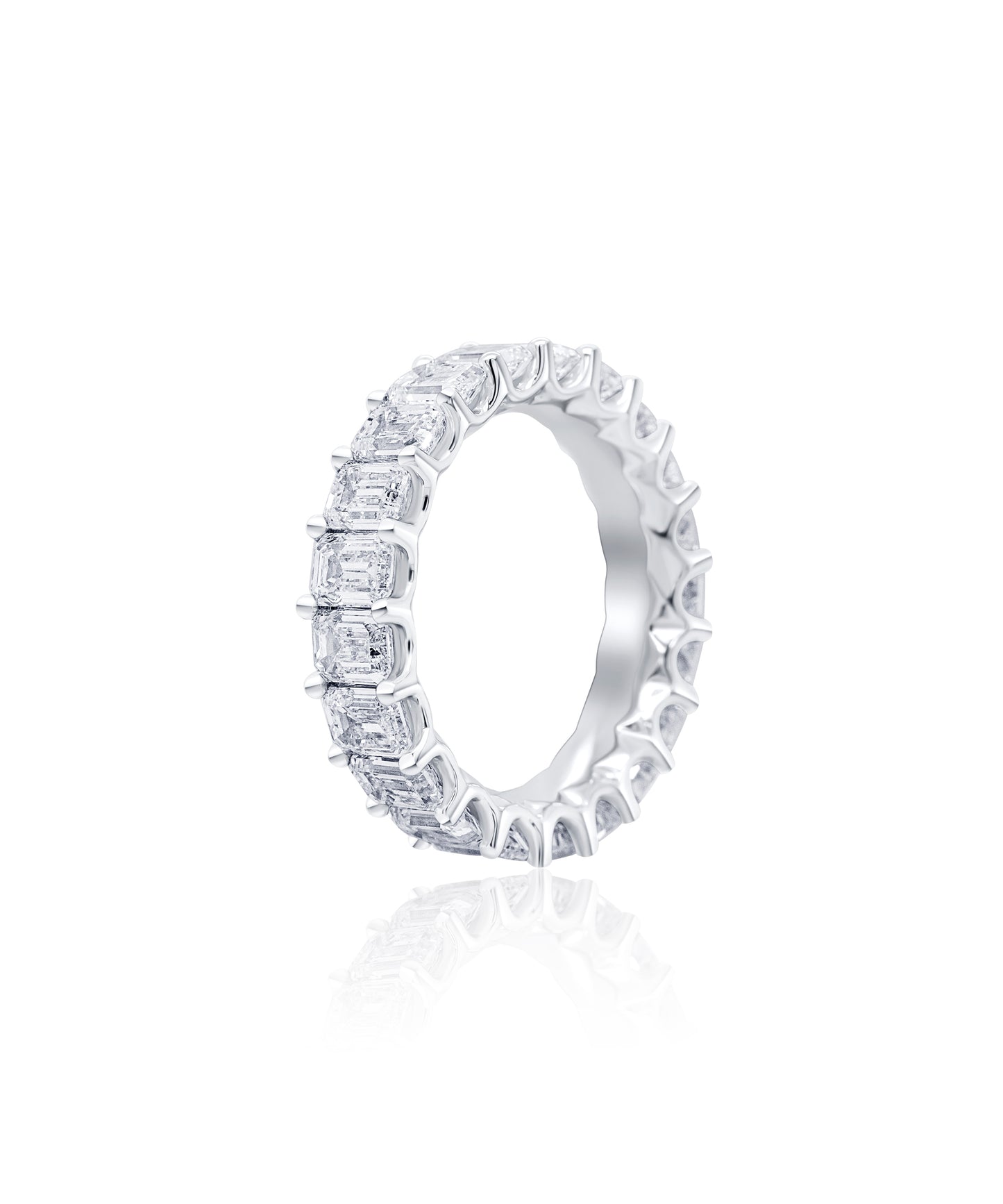 Linear Luxe Diamond Eternity Band