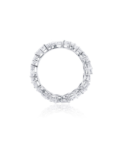 Fancy Multi-Cut Heart Eternity Band