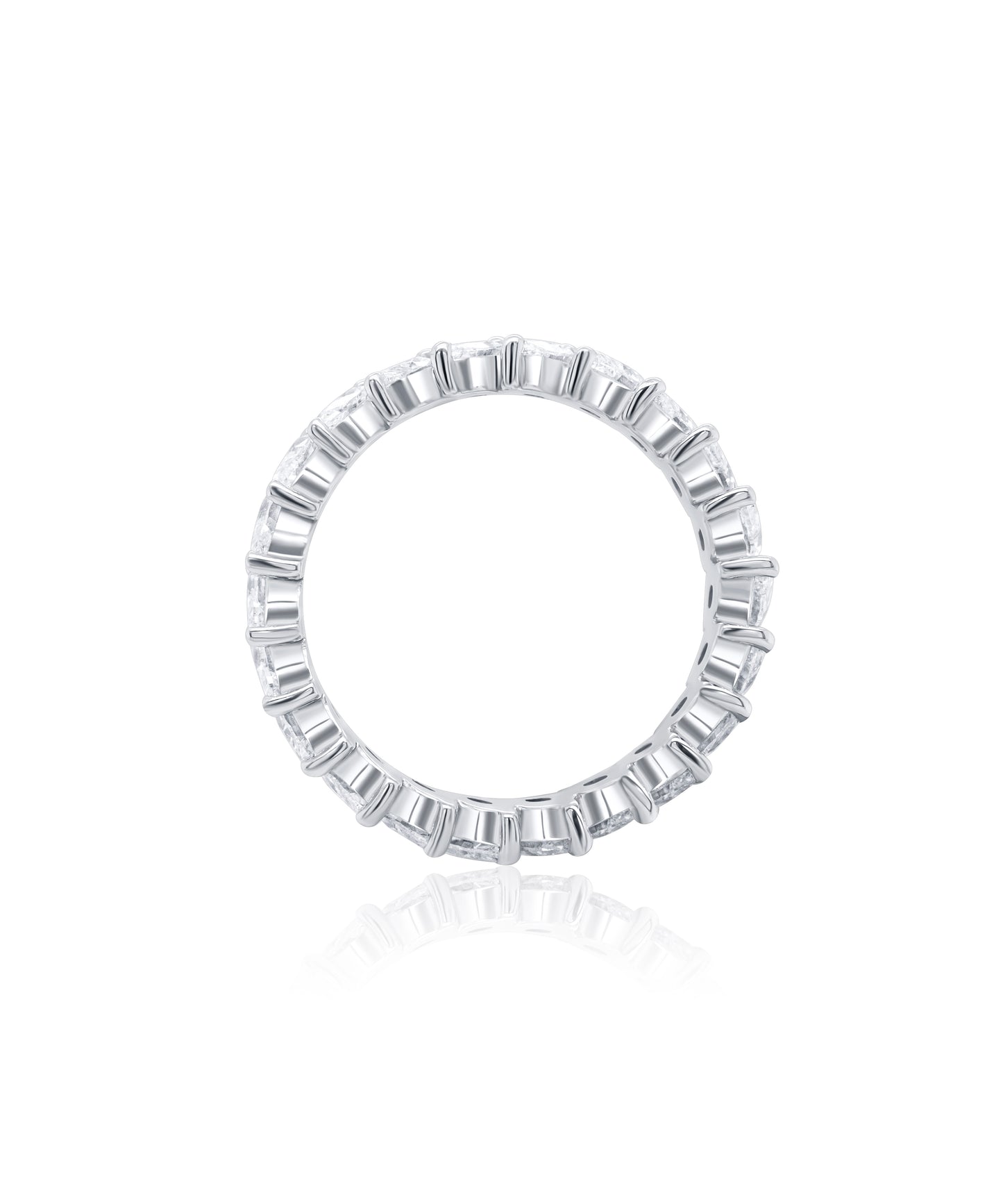 Marquise Cut Diamond Eternity Band