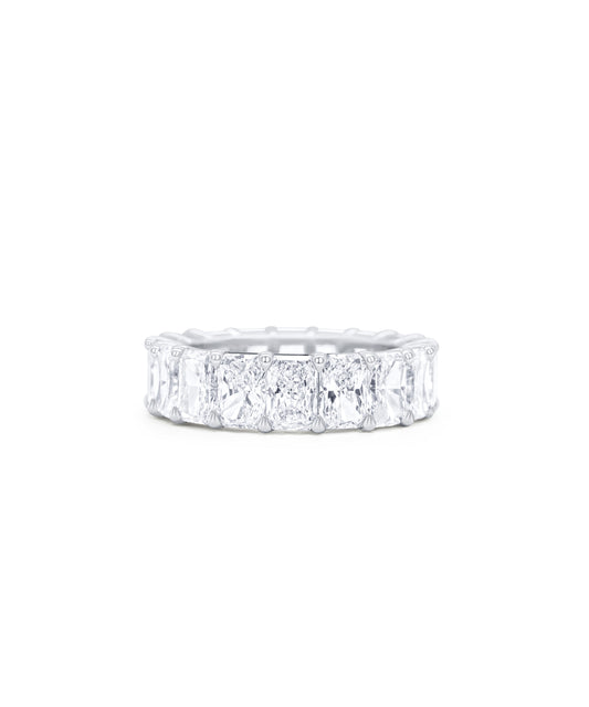 Radiant Cut Eternity Band