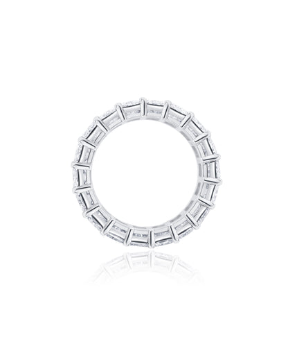 Radiant Cut Eternity Band