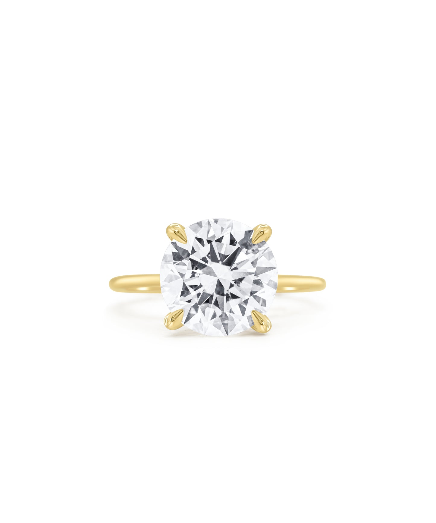 Round Brilliant Cut with Classic Band