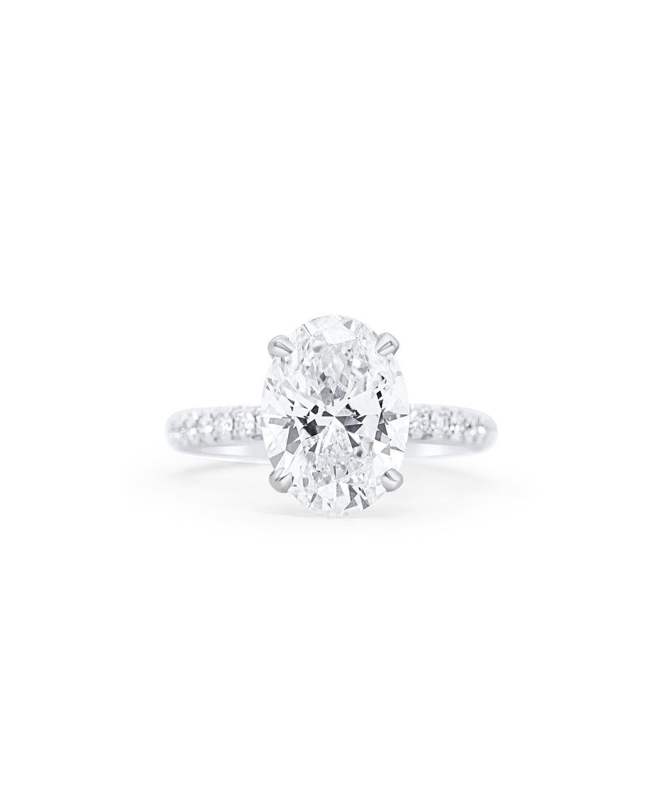 Oval Cut Engagement Rings – Boston Diamond Company