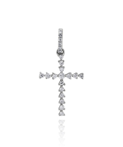 0.08ctw Cross Pendant