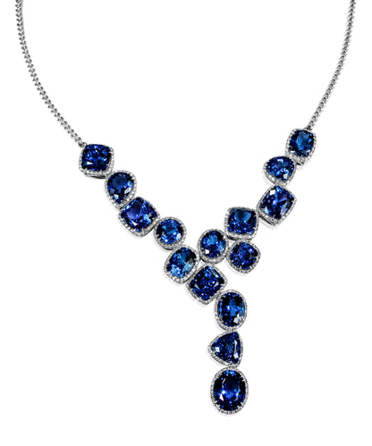 Tanzanite Treasure Diamond Necklace
