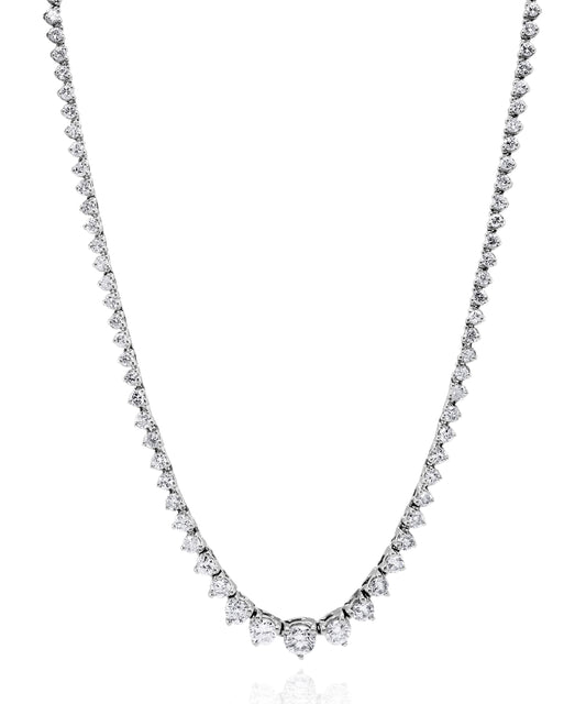 Riviera Diamond Tennis Necklace