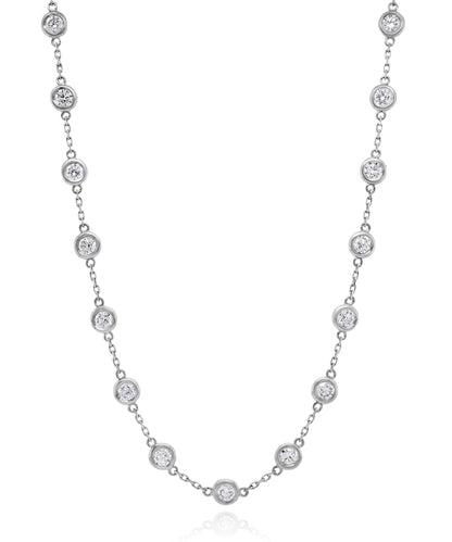 8.85ctw Layered Diamond Necklace