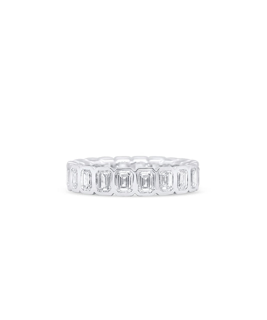 Bezel Set Eternity Band