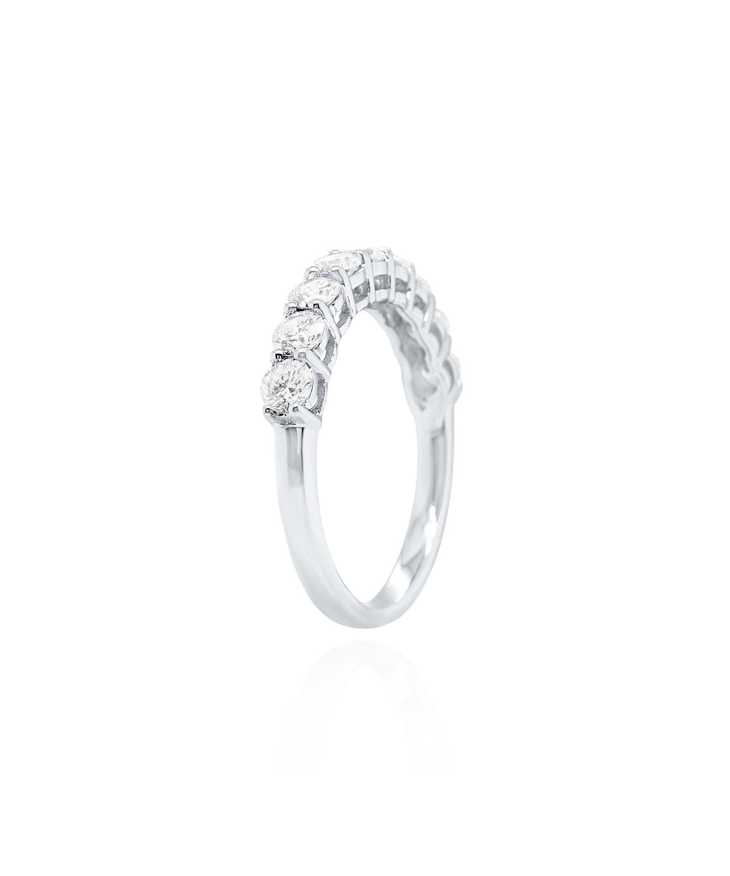 Nine Stone Diamond Ring