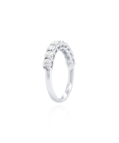 Nine Stone Diamond Ring